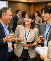 交流会の様子2